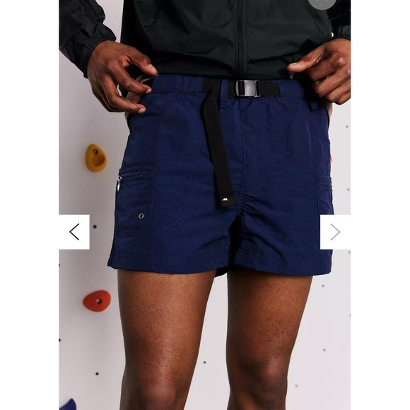 Without Walls Hike Cargo Short‎ Men's Size Large Nylon Navy Belted NWOT - Picture 1 of 12